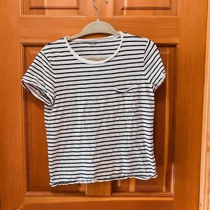Madewell Crew Neck Tee with Pocket